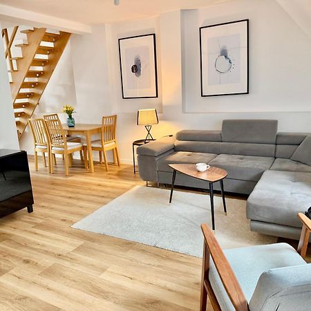 Dwupietrowy Apartament W Centrum Miasta Z Darmowym Miejscem Parkingowym Pod Zlotym Lwem VIII Kłodzko Buitenkant foto